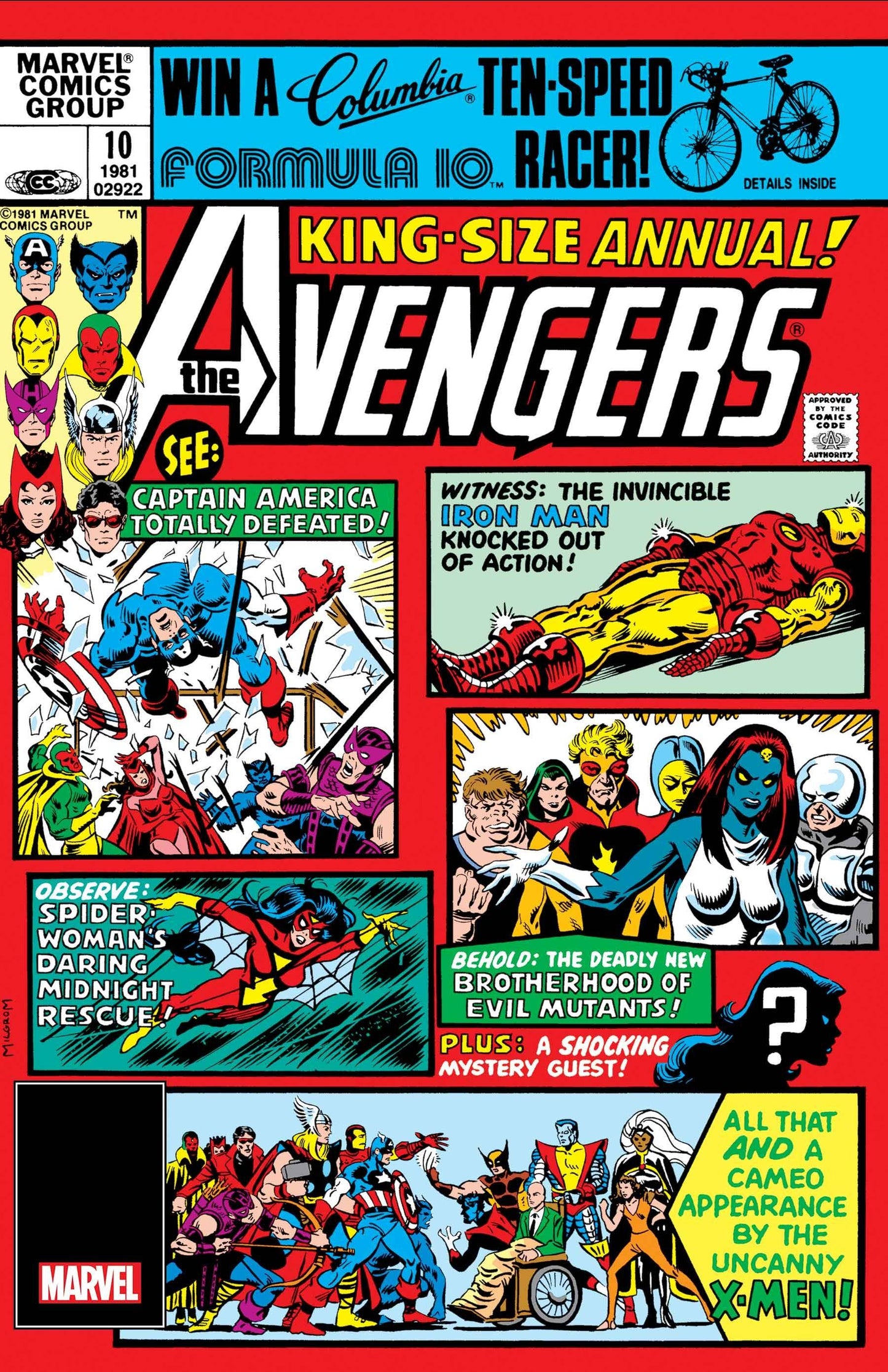 AVENGERS ANNUAL #10 FACSIMILE ED