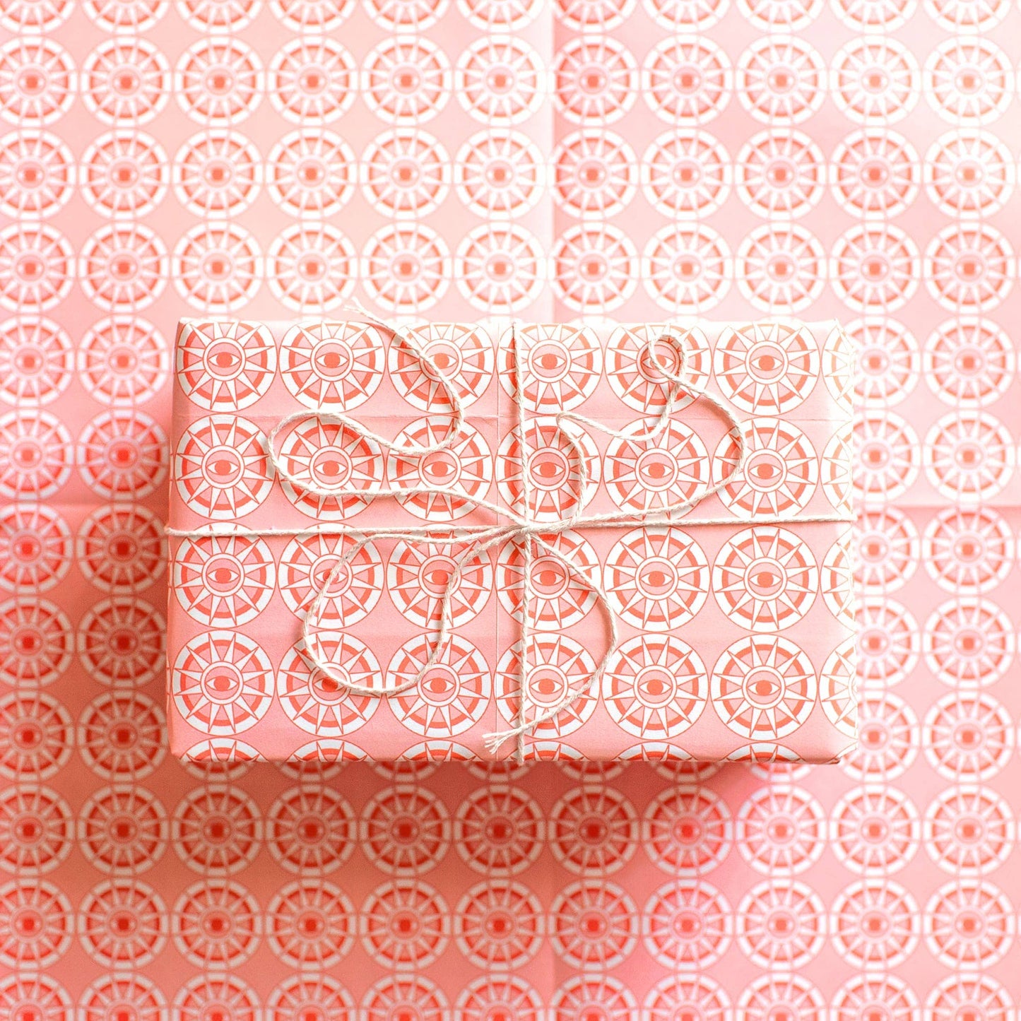 cai & jo - Pink & Orange Gift Wrap Pack