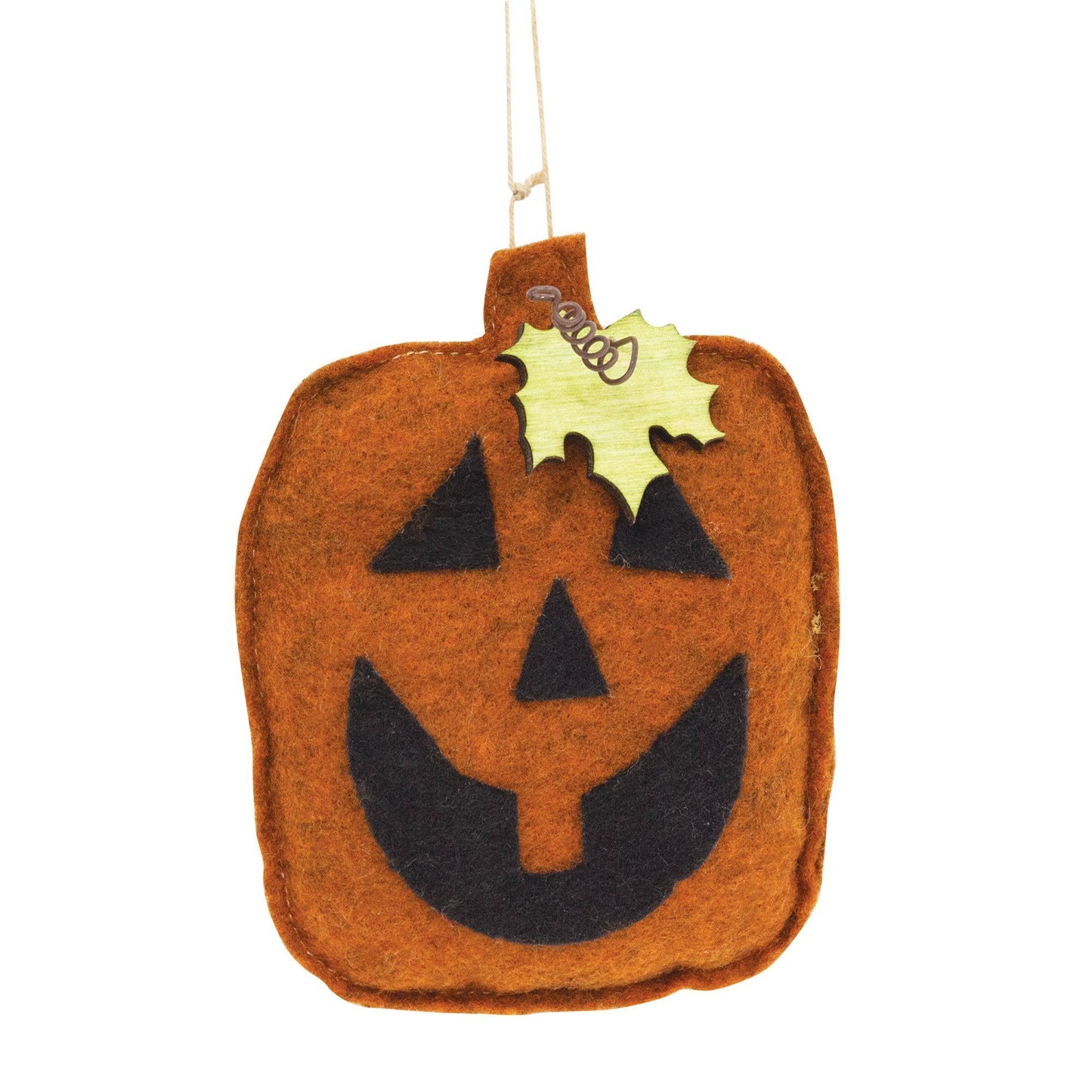 Jack O Lantern Felt Ornament