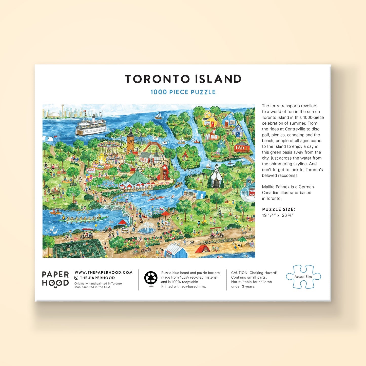 'Toronto Island' 1,000-Piece Puzzle