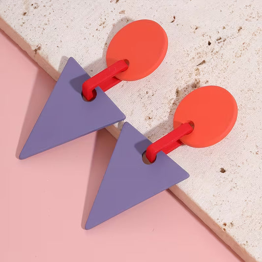 Polymer Clay drop earrings