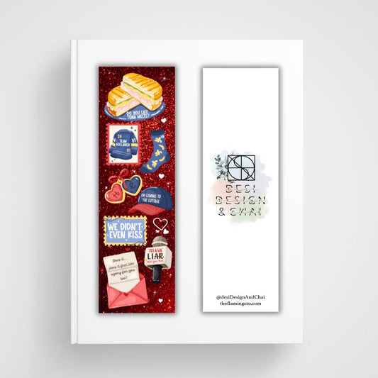 Heated rivalry, hockey romance, book club Bookmark