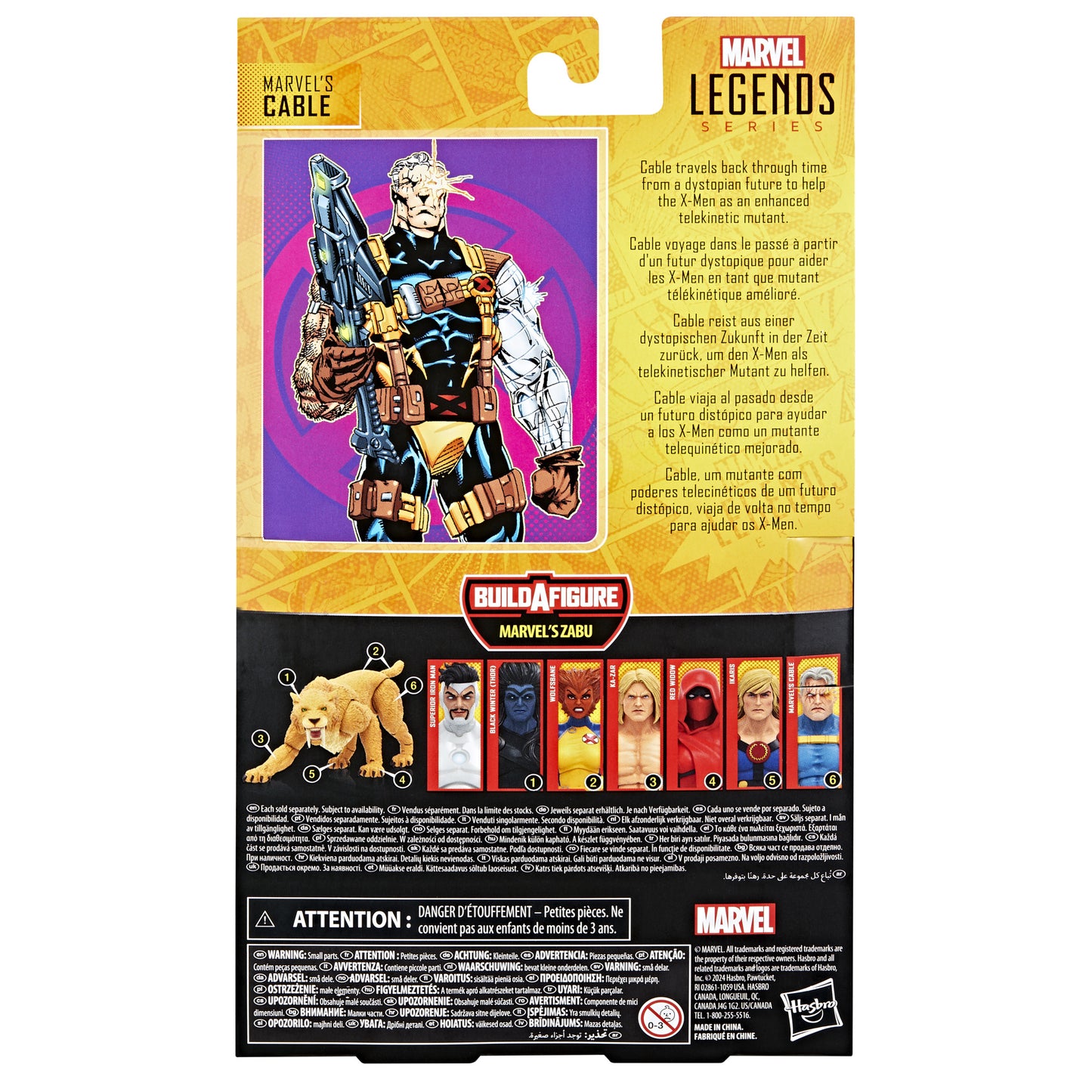 *PRE-ORDER* MARVEL LEGENDS 6IN CABLE