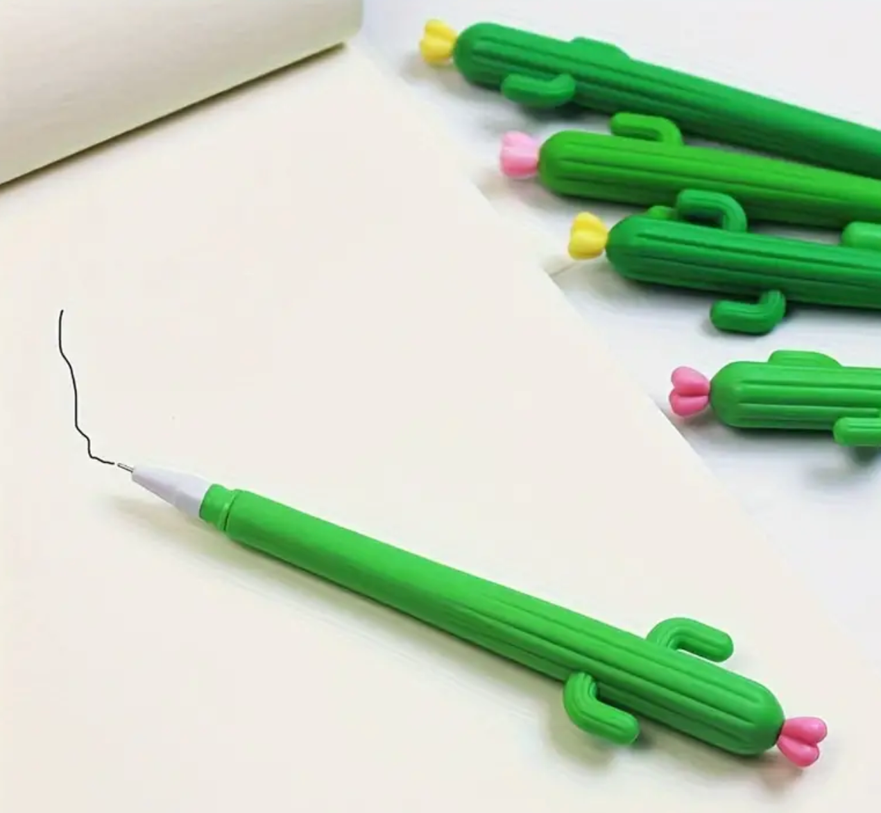 Cactus gel pens