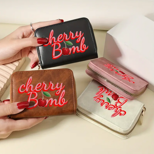 Cherry bomb wallets