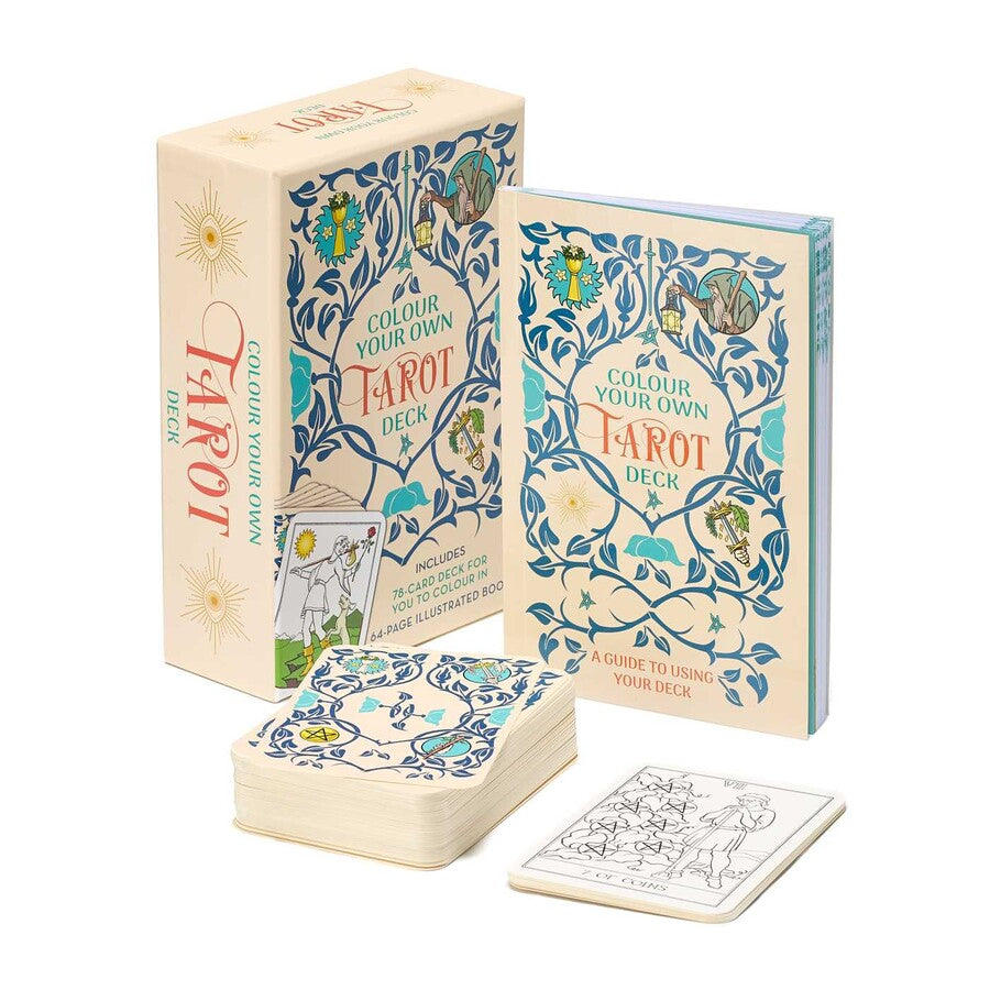 Color Your Own Tarot Book & Card Deck