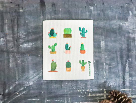 Cactus - Swedish Sponge Cloth