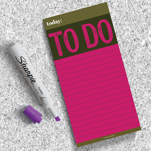 Big To Do Memo Magnet Pad