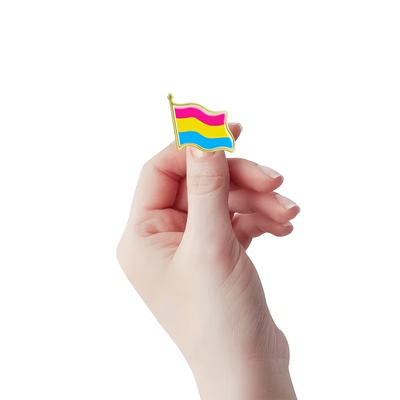 Pride flag pin - Pan Sexual flag