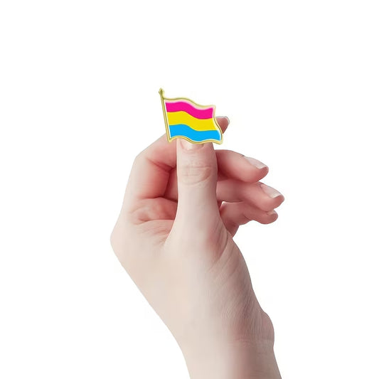 Pride flag pin - Pan Sexual flag