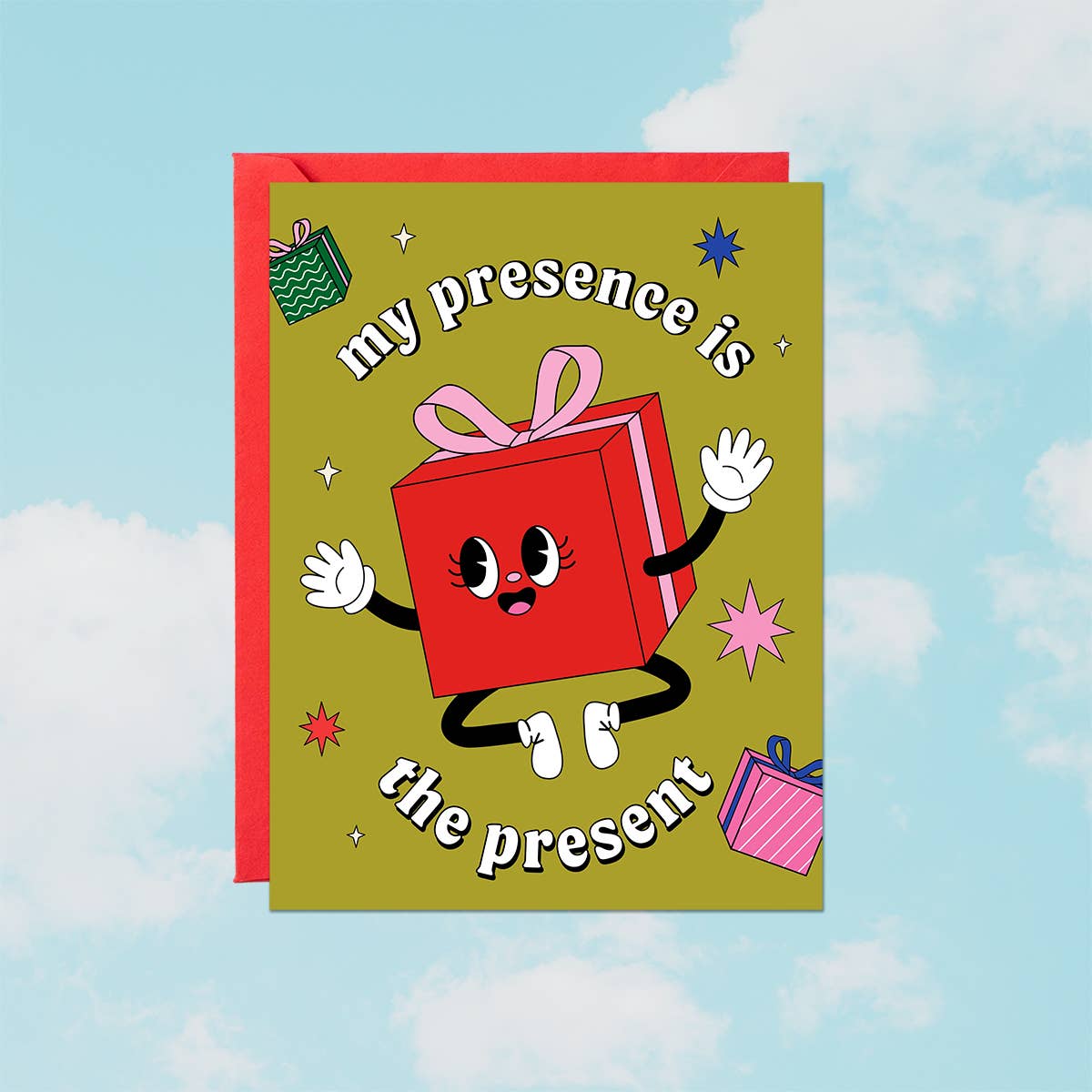 My Presence Present | Christmas Card