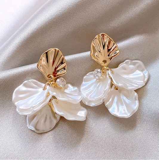 Shell Resin Earrings