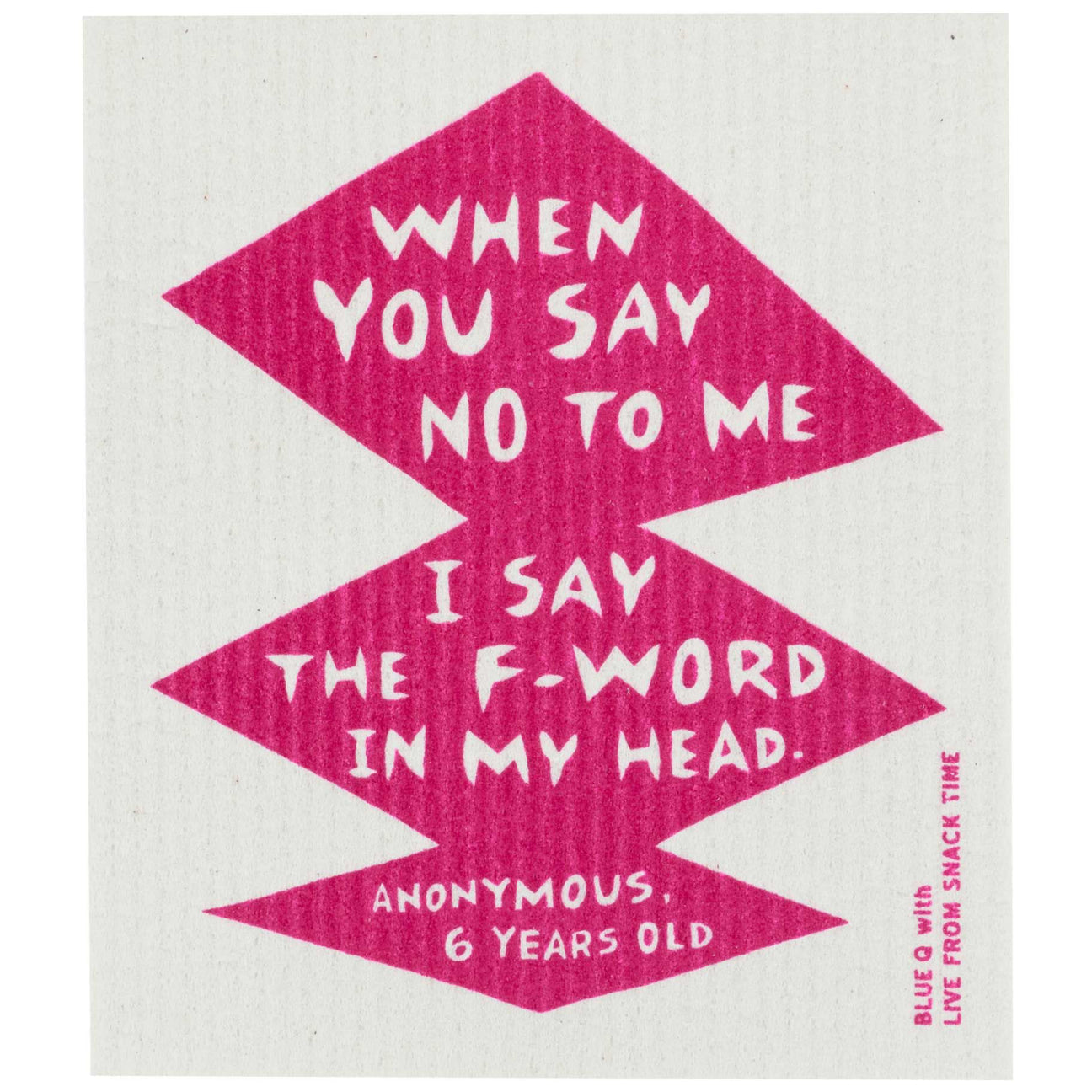 F - Word Swedish Dishcloth