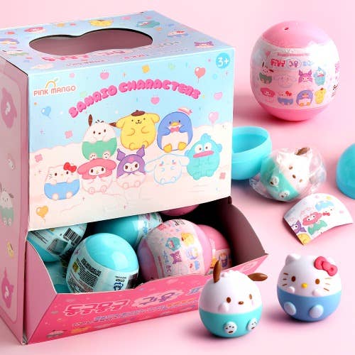 Sario Characters adorable round Figure blind Capsule SET