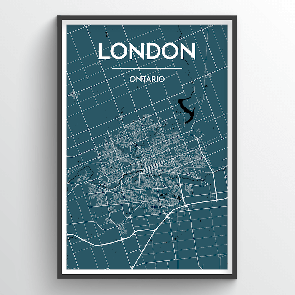 London, Ontario City Map