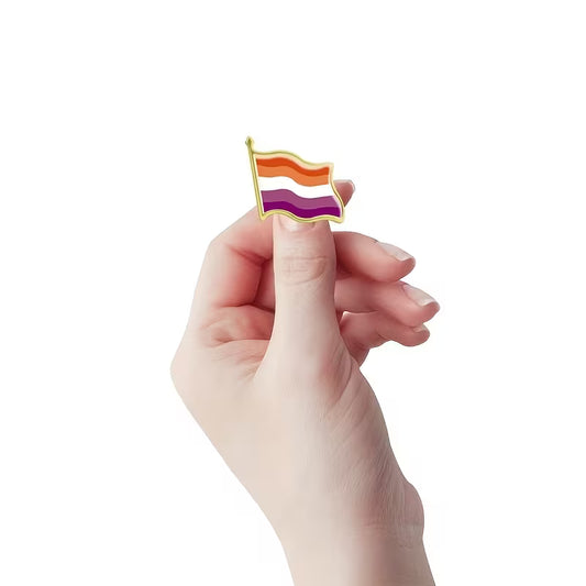Pride flag pin - Lesbian flag