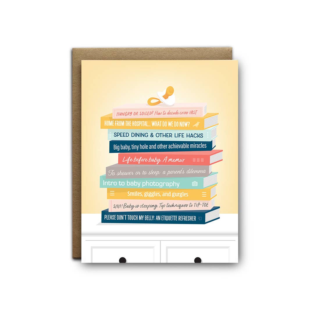 I'll Know It When I See It - Books for New Parents Baby Greeting Card