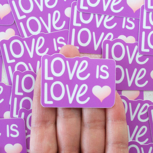 Love is Love Vinyl Sticker