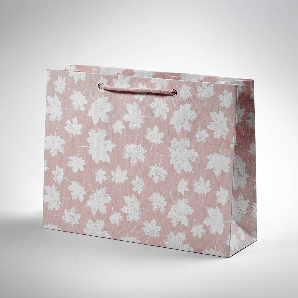 PaperSpree - Mauve Maple Cotton Paper Gift Bag