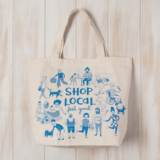 " Shop Local " Tote Bag