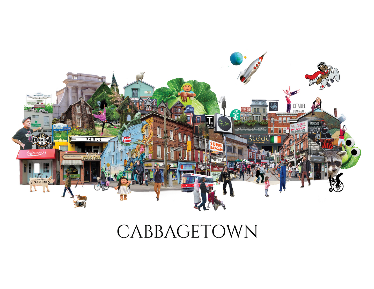 LWCS 10 - 8.5 x 11 Cabbagetown Print