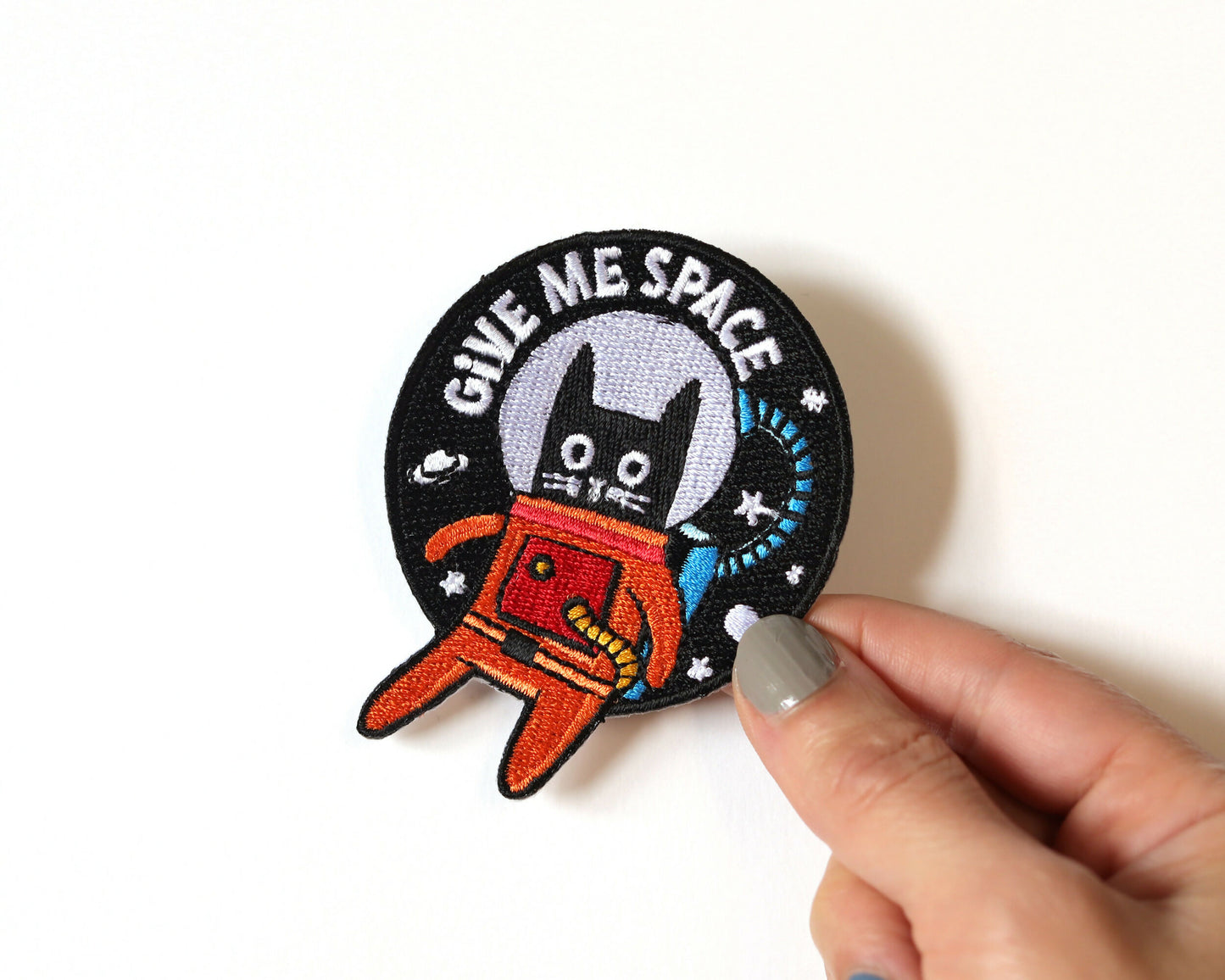 SPL P002 Give me space cat Patch