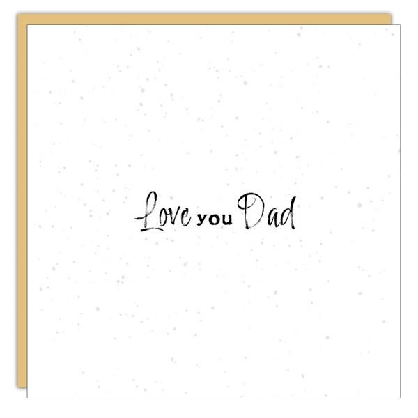 *Mini Card* Love you Dad