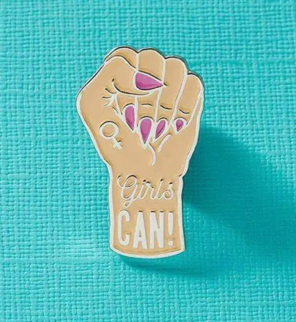 Punky Pins - Girls Can Enamel Pin