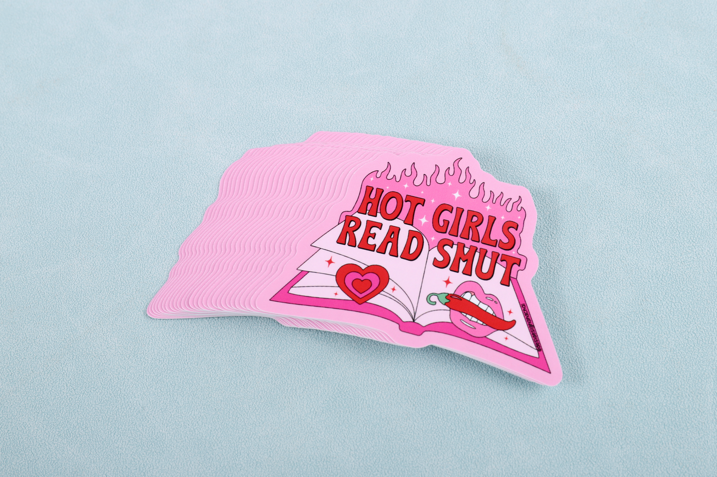Hot girls read smut -  Vinyl Sticker