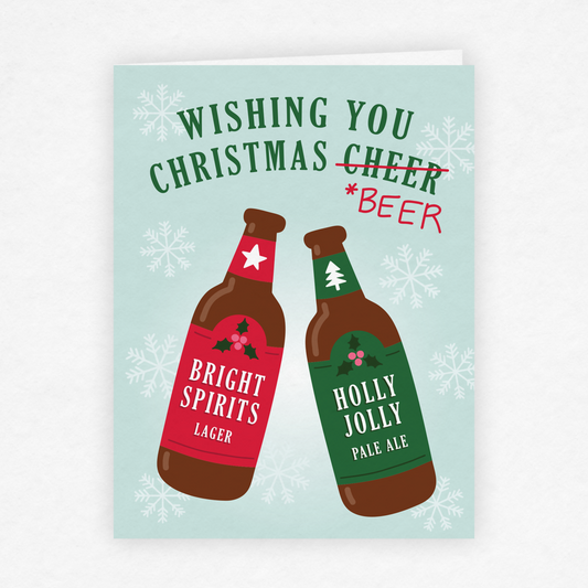 DMB 147 - Christmas Beer Card
