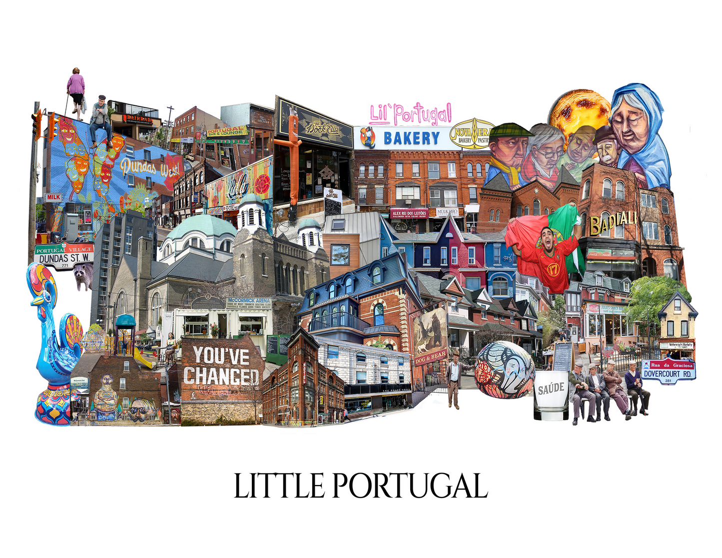 LWCS 22- 8.5 x 11 Little Portugal Print