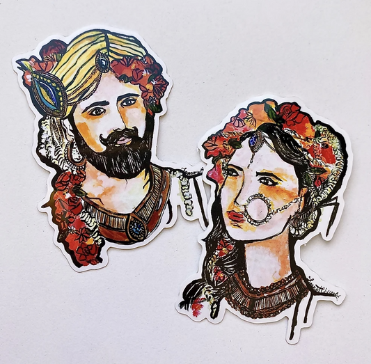 TKC RANI & RAJA STICKER PACK