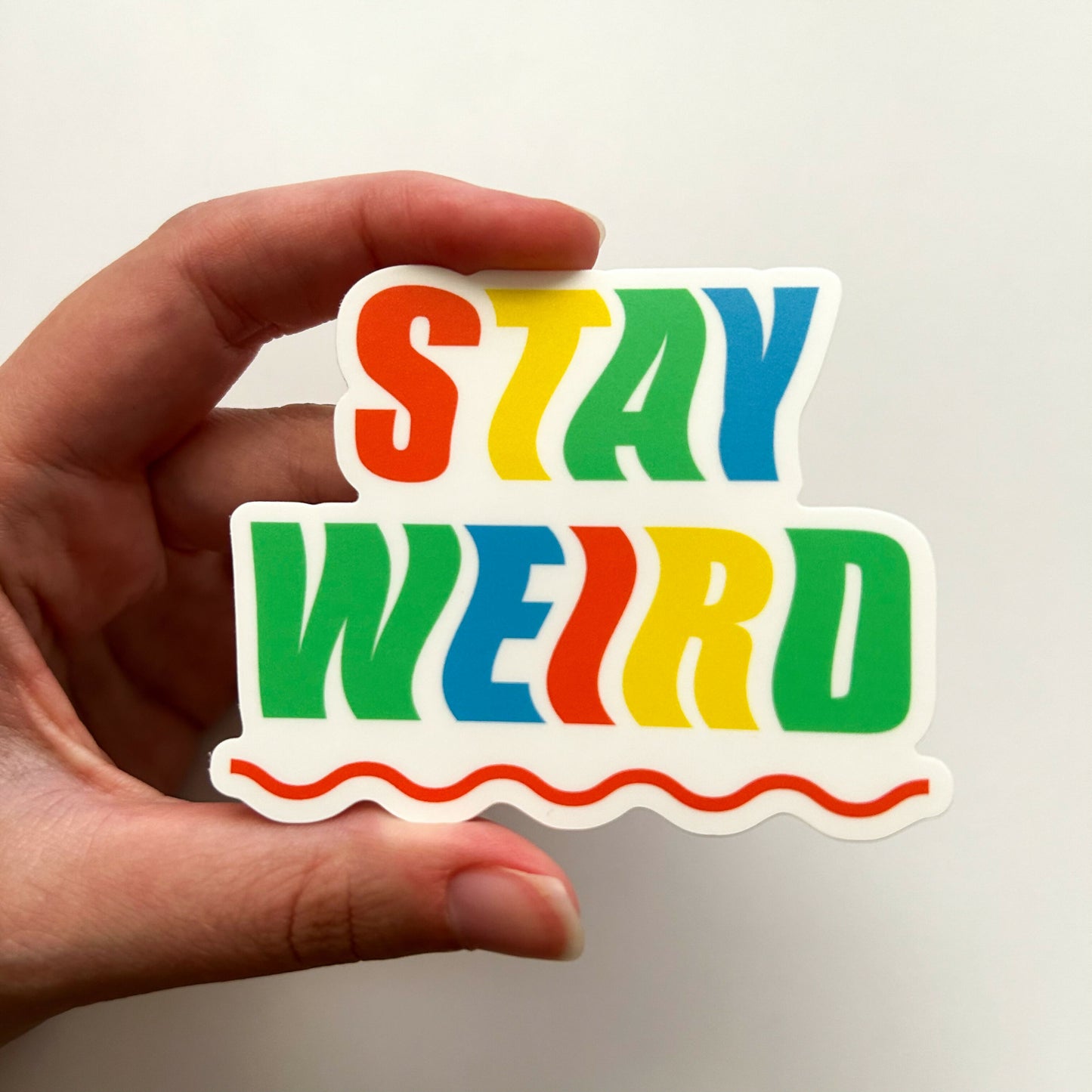 DMB 309 - Stay Weird Vinyl Sticker