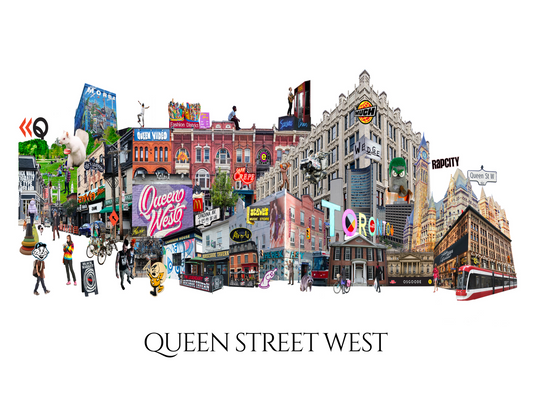 LWCS 26- 8.5 x 11 Queen West Print