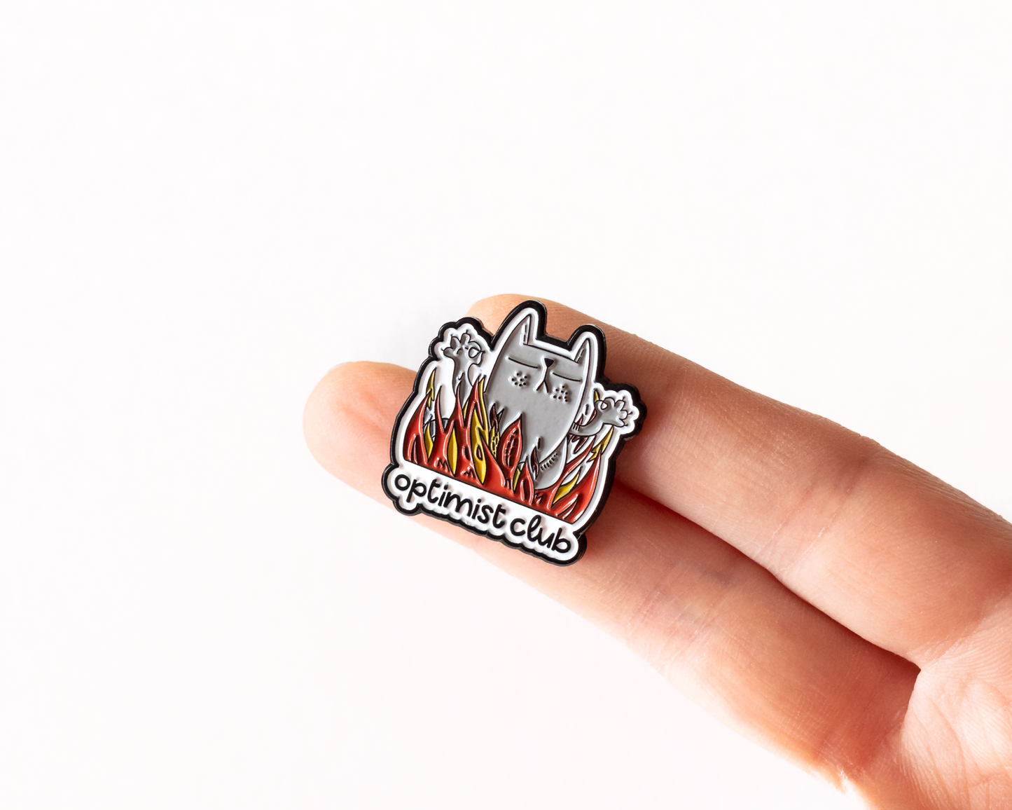 SPL E017 Optimist Cat Pin