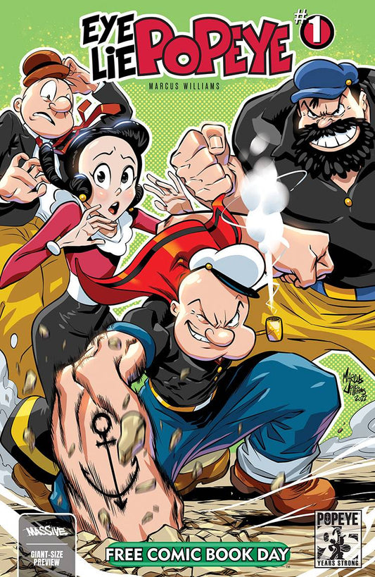 FCBD 2024 EYE LIE POPEYE #1 PREVIEW