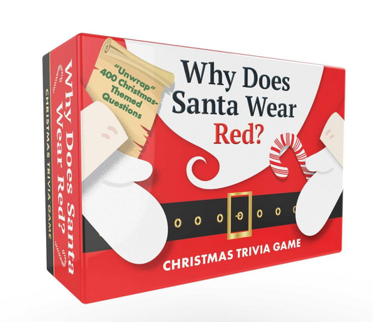 Why Does Santa Wear Red? Christmas Trivia Game: Unwrap 400 Christmas-Themed Questions