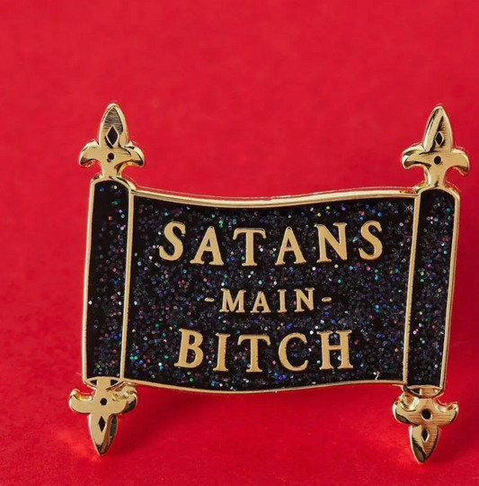 Punky Pins - Satan's Main Bitch Enamel Pin