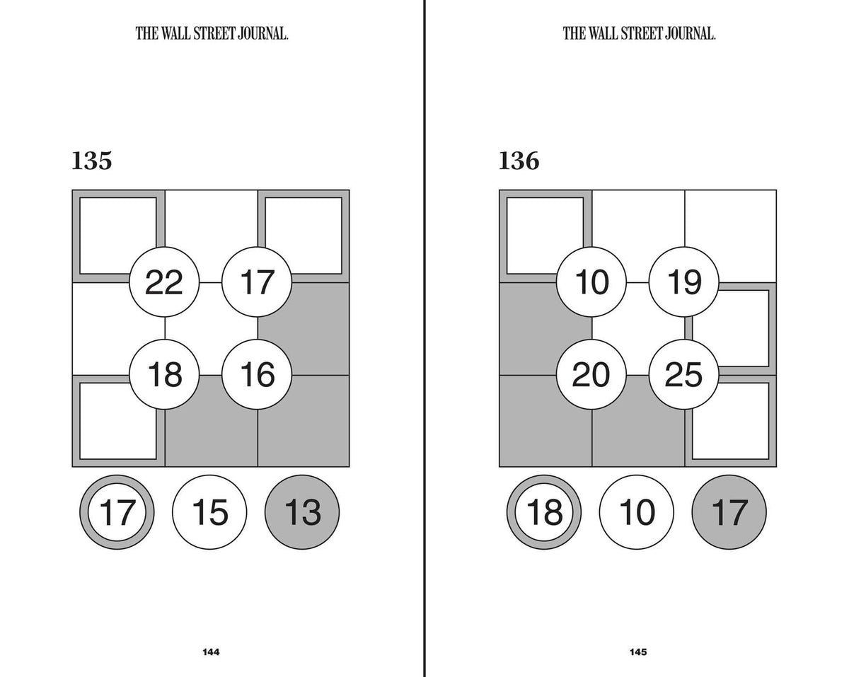 The Wall Street Journal Number Puzzle Book 1