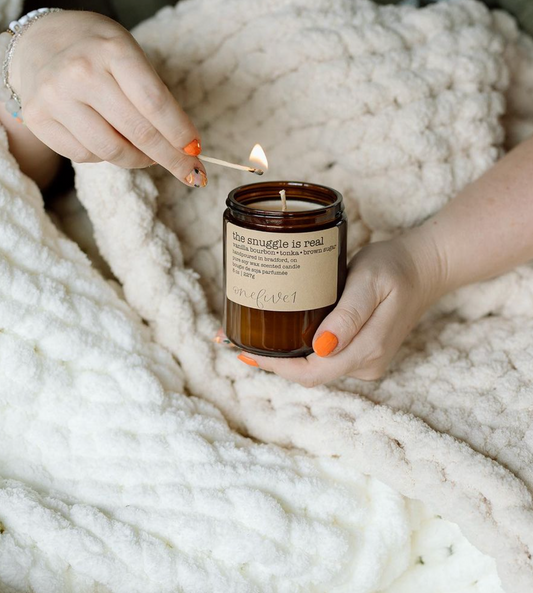onefive1 - the snuggle is real soy candle