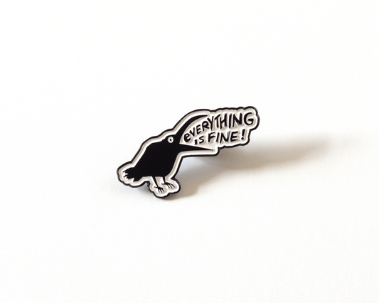 SPL E001 Crow Fine Pin