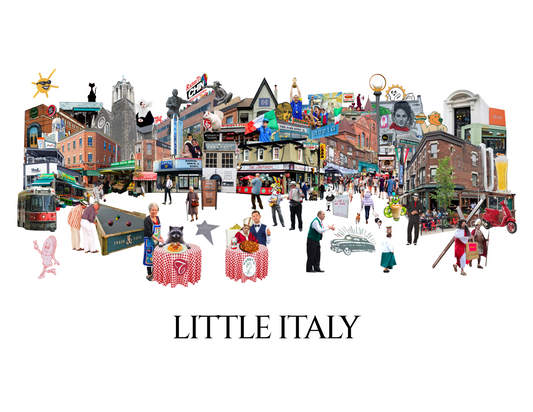 LWCS 21- 8.5 x 11 Little Italy Print