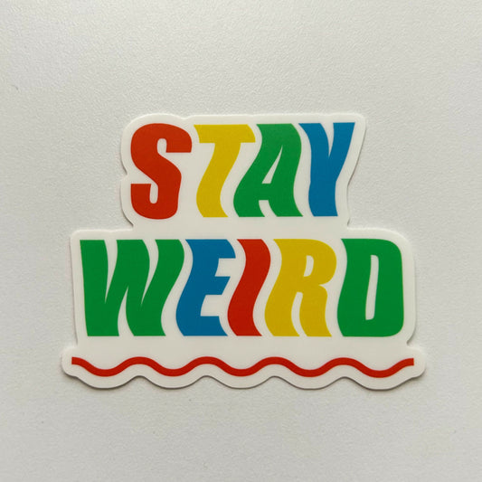 DMB 309 - Stay Weird Vinyl Sticker