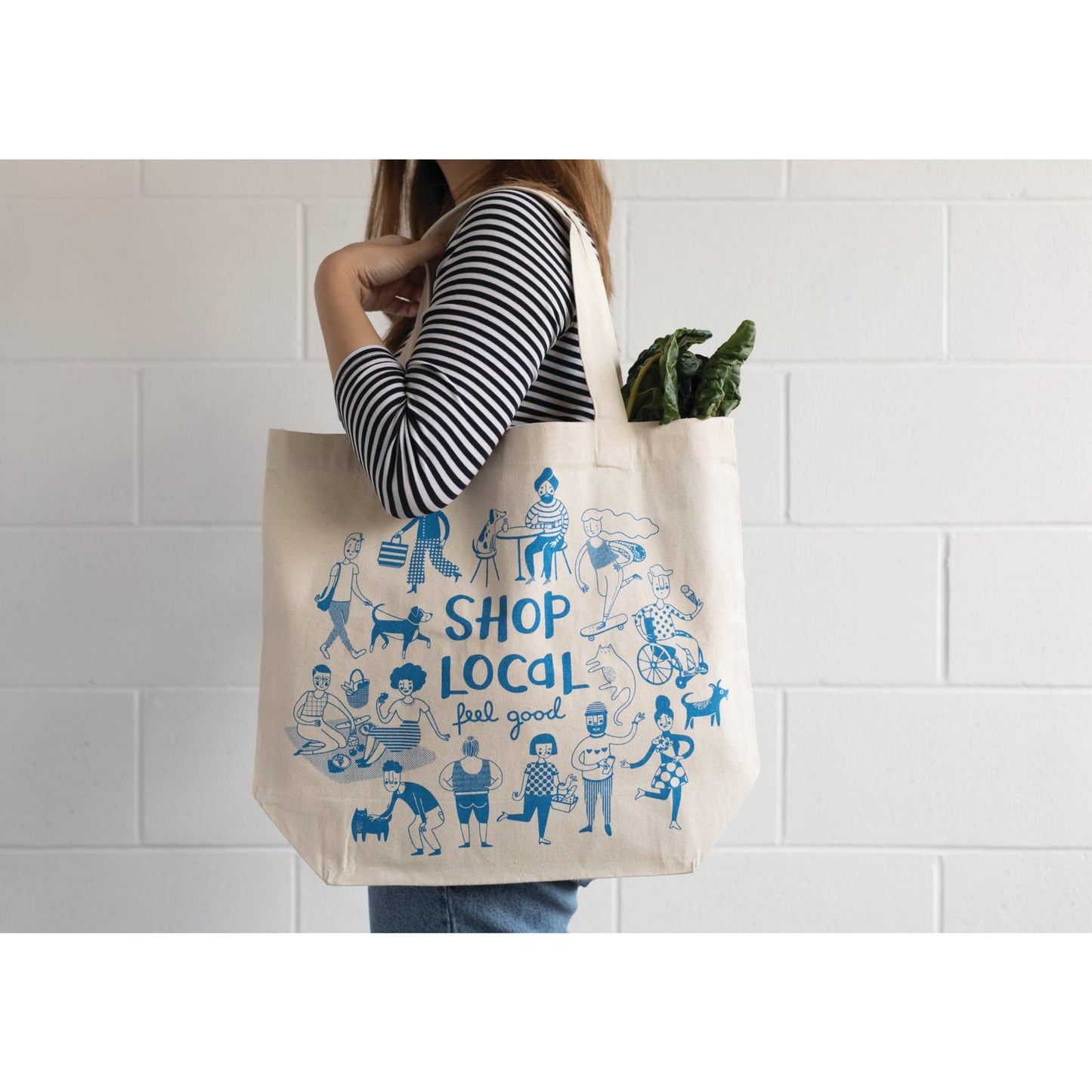 " Shop Local " Tote Bag