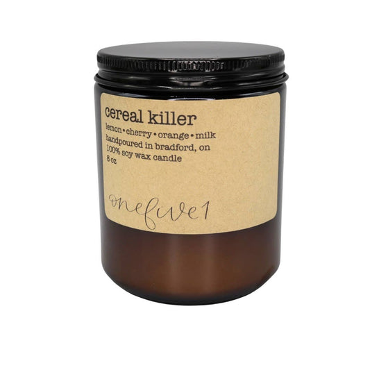 onefive1 - cereal killer soy wax candle