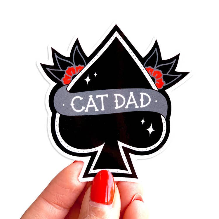 Cat Dad sticker