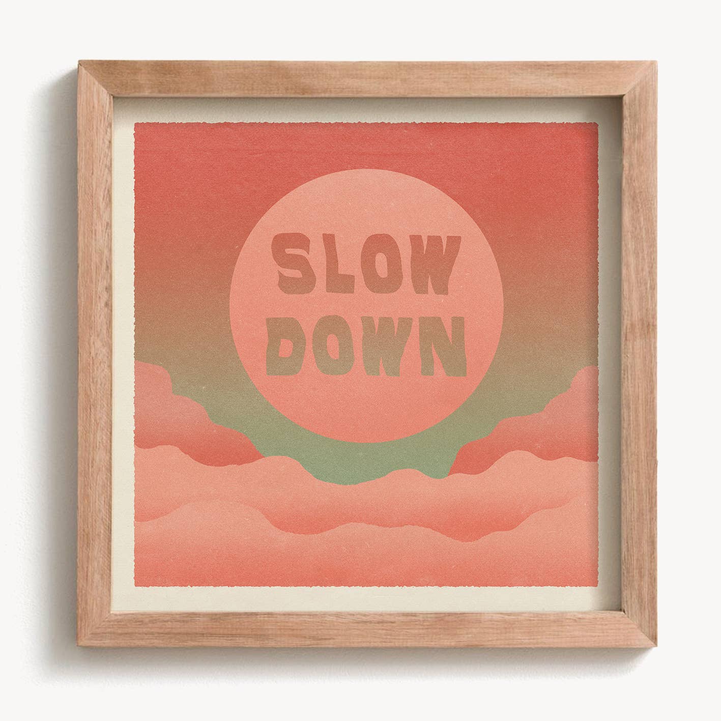 cai & jo - Slow Down Print