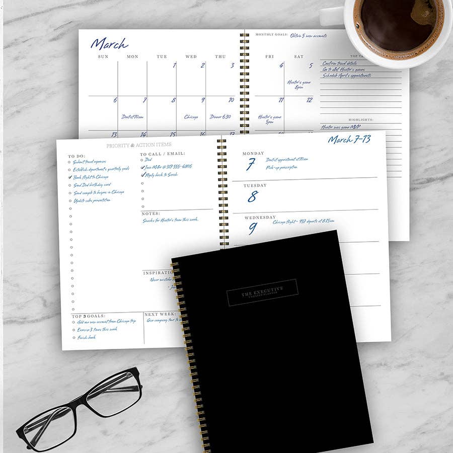 TF Publishing - Paper Goods - Undated Executive Weekly Planner