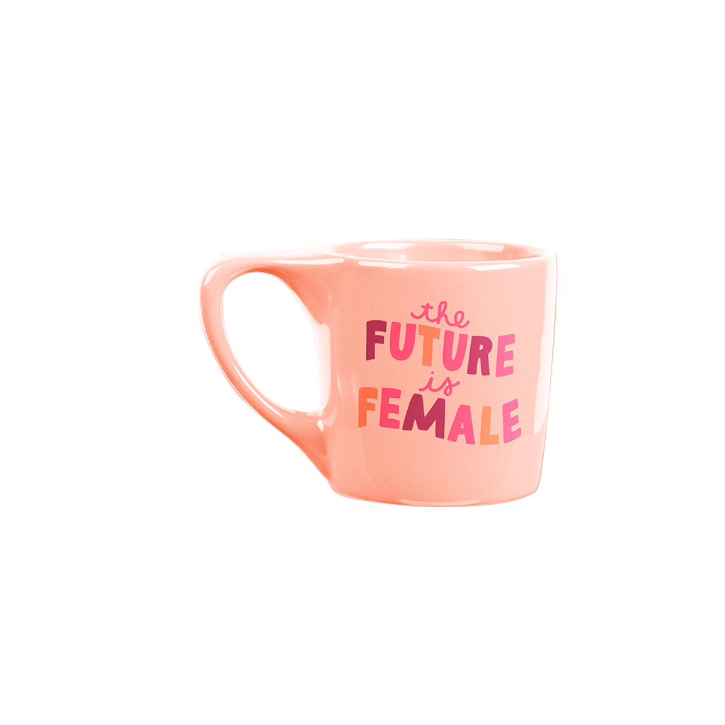 Future is female mug