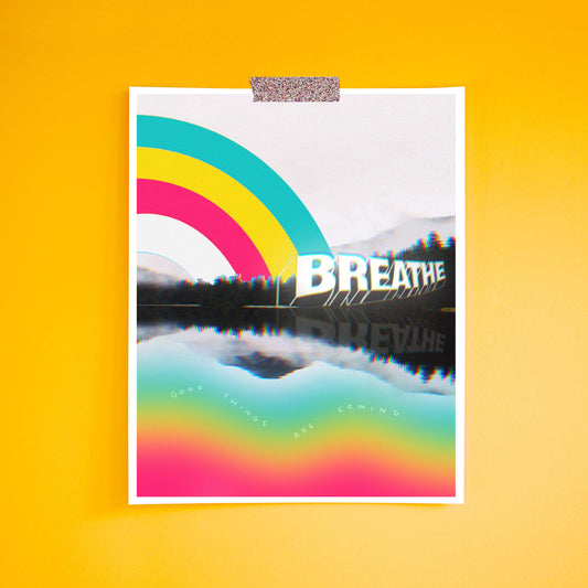 Breathe Art Print